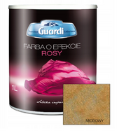 Guardi Farba Dekoracyjna Metaliczna Efekt Rosy Miodowy 1L
