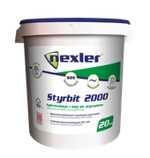 Nexler STYRBIT 2000 Masa Asfaltowo Kauczukowa do Termoizolacji Hydroizolacji 10kg