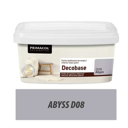 Primacol Decobase Farba Lateksowa Dekoracyjna Kolor Abyss D08 1L