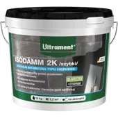Ultrament Isodamm Izolacja Bitumiczna Hydrofobizująca z Włóknami 10kg