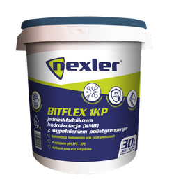 Nexler BITFLEX 1KP Hydroizolacja do Fundamentów Piwnic Styropianu 30L