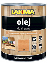 Lakma Drewnokolor Olej do Drewna Ochronno Dekoracyjny Tik 2,5L