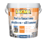 Lakma FASMAL Farba Akrylowo Silikonowa Odporna na Grzyby Glony Pleśń UV Biała 10kg
