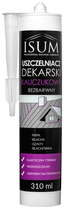 ISUM Uszczelniacz Dekarski Kauczukowy do Obróbek Membran Bezbarwny 310ml