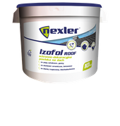 NEXLER Izofol Roof Powłoka Ochronno Dekoracyjna Dekarska Budowlana Biała 10kg