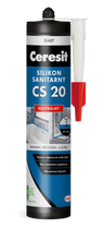 Ceresit CS 20 Silikon Sanitarny Neutralny do Wanien Brodzików Biały 280ml