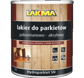 Lakma Hydroparkiet SN Lakier do Parkietów Stolarki Mozaiki Połysk 1L