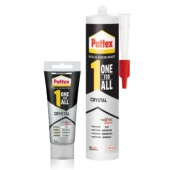 Pattex One For All Crystal Klej Montażowy Uniwersalny Bezbarwny 290g