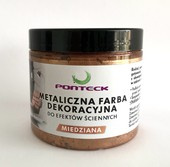 Ponteck Farba Dekoracyjna Metaliczna Wykończeniowa Miedziana 0,2L