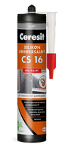 Ceresit CS 16 Silikon Uszczelniacz Neutralny Bezwonny Odporny Szary 280ml