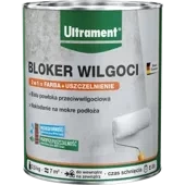 Ultrament Farba Izolacja Bloker Wilgoci w Ścianach Sufitach 1kg