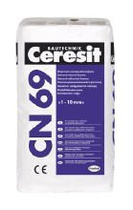 Ceresit CN 69 Zaprawa Samopoziomująca Wyrównawcza pod Wykładziny Płytki Panele 1-10mm 25kg