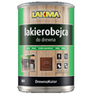 Lakma DREWNOKOLOR Lakierobejca Akrylowa do Drewna Połysk Popiel 0,8L