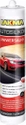 Lakma Silikon Uszczelniacz Samochodowy Motoryzacyjny 350° Czarny 0,28L