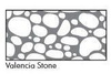 Ceresit Visage Szablon do Tynku Samoprzylepny 1040mm x 880mm Valencia Stone 15szt