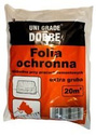 Uni Grade Folia Malarska Ochronna do Mebli Podłóg Ekstra Gruba 4m x 5m
