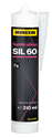 Murexin SIL60 Silikon Uszczelniacz Sanitarny Bakterioodporny Antracyt 310ml