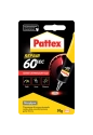 Pattex 60 Sekund Klej Błyskawiczny Wielofunkcyjny Transparentny 20g